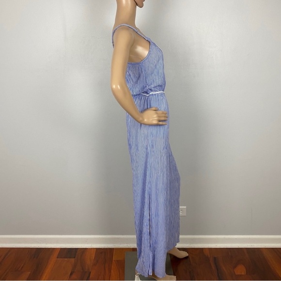 FAITHFULL THE BRAND BLUE STRIPED JUMPSUIT - Picture 8 of 11